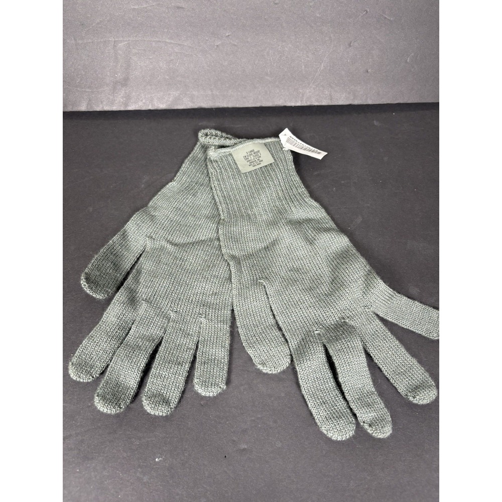 USGI Military Wool Glove Liners XL Indogem Cold Weather Inserts Foliage Green